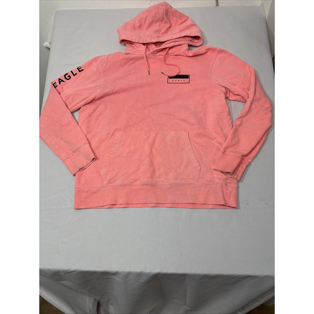 American Eagle Men's Beach Graphic‎ Pullover Hoodie Large